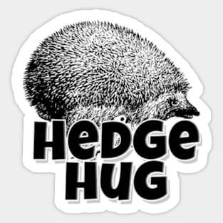 Hedge Hug Sticker